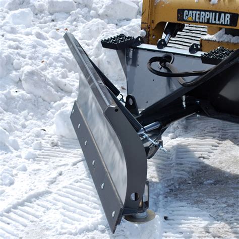 diy skid steer snow plow|hydraulic skid steer snow plow.